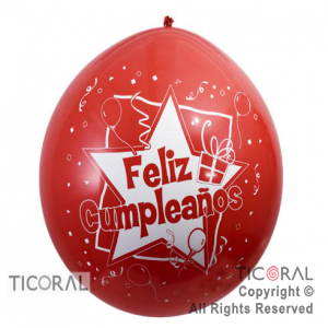 PIATA S R36 FASHION F/CUMPLE ESTRELLA 2C ROJO x 1